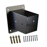 15 Degree Slanted Roof Gazebo Bracket DIY Garden Steel Wooden Gazebo Bracket