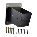 15 Degree Slanted Roof Gazebo Bracket DIY Garden Steel Wooden Gazebo Bracket