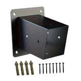 15 Degree Slanted Roof Gazebo Bracket DIY Garden Steel Wooden Gazebo Bracket