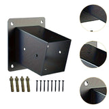 15 Degree Slanted Roof Gazebo Bracket DIY Garden Steel Wooden Gazebo Bracket