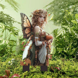 Maxbell 2D Flat Fairy Scene Garden Stake Flower Pot Stake for Backyard Fence Outside