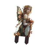Maxbell 2D Flat Fairy Scene Garden Stake Flower Pot Stake for Backyard Fence Outside