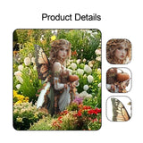 Maxbell 2D Flat Fairy Scene Garden Stake Flower Pot Stake for Backyard Fence Outside