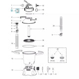 Maxbell Drain Valve Cap Heavy Duty Effective Drain Cover for Pump for P03830