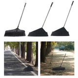 Maxbell Indoor Outdoor Broom Large Wide Quiet 55.12 inch Handle for Kitchen Lobby