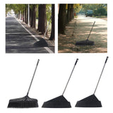Maxbell Indoor Outdoor Broom Large Wide Quiet 55.12 inch Handle for Kitchen Lobby