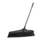 Maxbell Indoor Outdoor Broom Large Wide Quiet 55.12 inch Handle for Kitchen Lobby