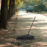 Maxbell Indoor Outdoor Broom Large Wide Quiet 55.12 inch Handle for Kitchen Lobby