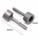 Ground Rod Driver Bit Industrial Drill Ground Rods Ground Rod Driver Adapter ID19mm Square Shank