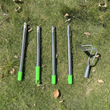 Hoe Garden Tool Gardening Cultivating Heavy Duty Use for Weeding Hoe 3 poles