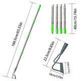 Hoe Garden Tool Gardening Cultivating Heavy Duty Use for Weeding Hoe 4 poles