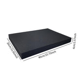 2 Pieces Packing Sponge Inserts Versatile for Transporting Crafting Game Box 30cmx40cmx4cm