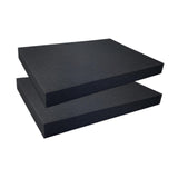 2 Pieces Packing Sponge Inserts Versatile for Transporting Crafting Game Box 30cmx40cmx4cm