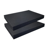 2 Pieces Packing Sponge Inserts Versatile for Transporting Crafting Game Box 30cmx40cmx4cm