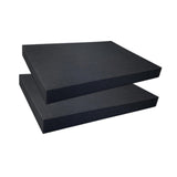 2 Pieces Packing Sponge Inserts Versatile for Transporting Crafting Game Box 30cmx40cmx4cm