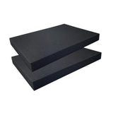 2 Pieces Packing Sponge Inserts Versatile for Transporting Crafting Game Box 30cmx40cmx4cm