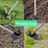 Weeds Remover Tool Multifunctional Hoe Garden Tool for Weeding Lawn Backyard