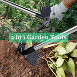 Weeds Remover Tool Multifunctional Hoe Garden Tool for Weeding Lawn Backyard
