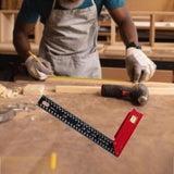 Maxbell Woodwork L Square Ruler Marking Tool for Drafting Tools Hobby Art Framing 30CM