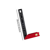 Maxbell Woodwork L Square Ruler Marking Tool for Drafting Tools Hobby Art Framing 30CM