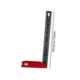 Maxbell Woodwork L Square Ruler Marking Tool for Drafting Tools Hobby Art Framing 40CM