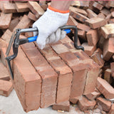 Brick Carrying Plier Multipurpose Brick Clamp for Industry Construction Site 20.5cm