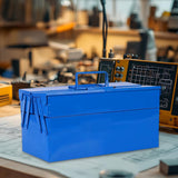 Maxbell Metal Tool Box Portable Multipurpose Organization with Handle Tool Organizer