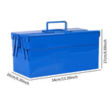 Maxbell Metal Tool Box Portable Multipurpose Organization with Handle Tool Organizer