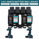 Maxbell Charger Holder Tool Equipment Tool Storage Battery Holder for Gift Workshops
