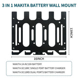 Maxbell Charger Holder Tool Equipment Tool Storage Battery Holder for Gift Workshops