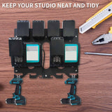Maxbell Charger Holder Tool Equipment Tool Storage Battery Holder for Gift Workshops