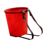 Maxbell Back Basket Lightweight Orchard Picking Basket for Gardening Shopping Hiking Red