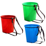 Maxbell Back Basket Lightweight Orchard Picking Basket for Gardening Shopping Hiking Red