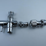 Maxbell Faucet Diverter Valve Parts Sink Hose Connector for Lawn Kitchen Shower Hose