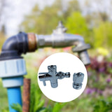 Maxbell Faucet Diverter Valve Parts Sink Hose Connector for Lawn Kitchen Shower Hose