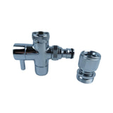 Maxbell Faucet Diverter Valve Parts Sink Hose Connector for Lawn Kitchen Shower Hose