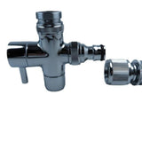 Maxbell Faucet Diverter Valve Parts Sink Hose Connector for Lawn Kitchen Shower Hose