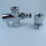Maxbell Faucet Diverter Valve Parts Sink Hose Connector for Lawn Kitchen Shower Hose