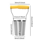 Maxbell Flower Transplanting Extractor Tool Bulb Planter Tool for Backyard Farmhouse 8cm