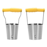 Maxbell Flower Transplanting Extractor Tool Bulb Planter Tool for Backyard Farmhouse 8cm