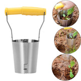 Maxbell Flower Transplanting Extractor Tool Bulb Planter Tool for Backyard Farmhouse 8cm
