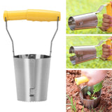 Maxbell Flower Transplanting Extractor Tool Bulb Planter Tool for Backyard Farmhouse 8cm