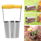 Maxbell Flower Transplanting Extractor Tool Bulb Planter Tool for Backyard Farmhouse 10cm