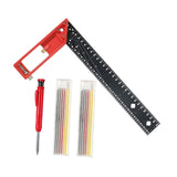 Maxbell Framing Square Ruler Marking Joiners Workshop Gauge Adjustable Framing Tools