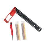 Maxbell Framing Square Ruler Marking Joiners Workshop Gauge Adjustable Framing Tools