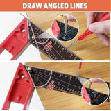 Maxbell Framing Square Ruler Marking Joiners Workshop Gauge Adjustable Framing Tools