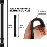 Maxbell 2x Trash Can Lock Straps Belt Double Claw Recycling Trash Bin Straps Prevent