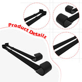 Maxbell 2x Trash Can Lock Straps Belt Double Claw Recycling Trash Bin Straps Prevent