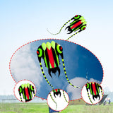 Maxbell Trilobite Kite Cartoon for Children Adults for Courtyard Travel Outdoor Game