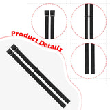 Maxbell 2x Trash Can Lock Straps Practical Adjustable for Outdoor Squirrels Raccoons